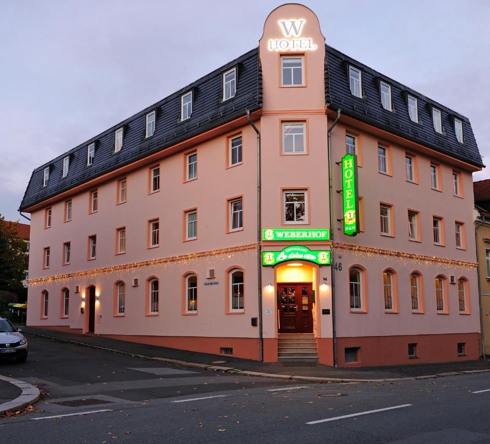 Hotel Weberhof Zittau Exterior foto